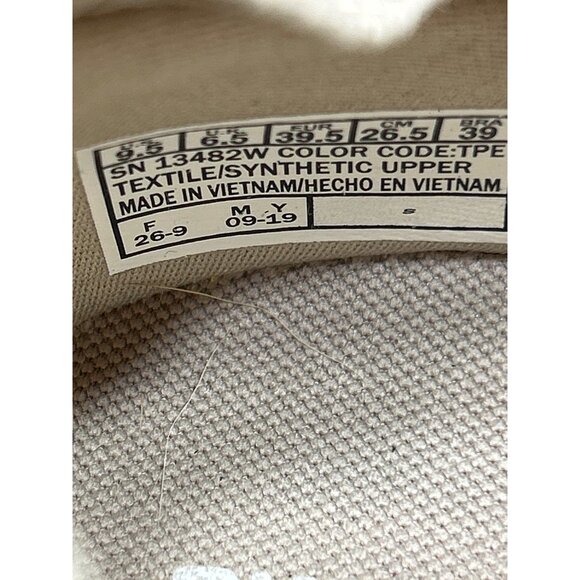 Skechers Womens Goga Mat Slip-On Sneakers 9.5 extra wide Taupe - Picture 5 of 9